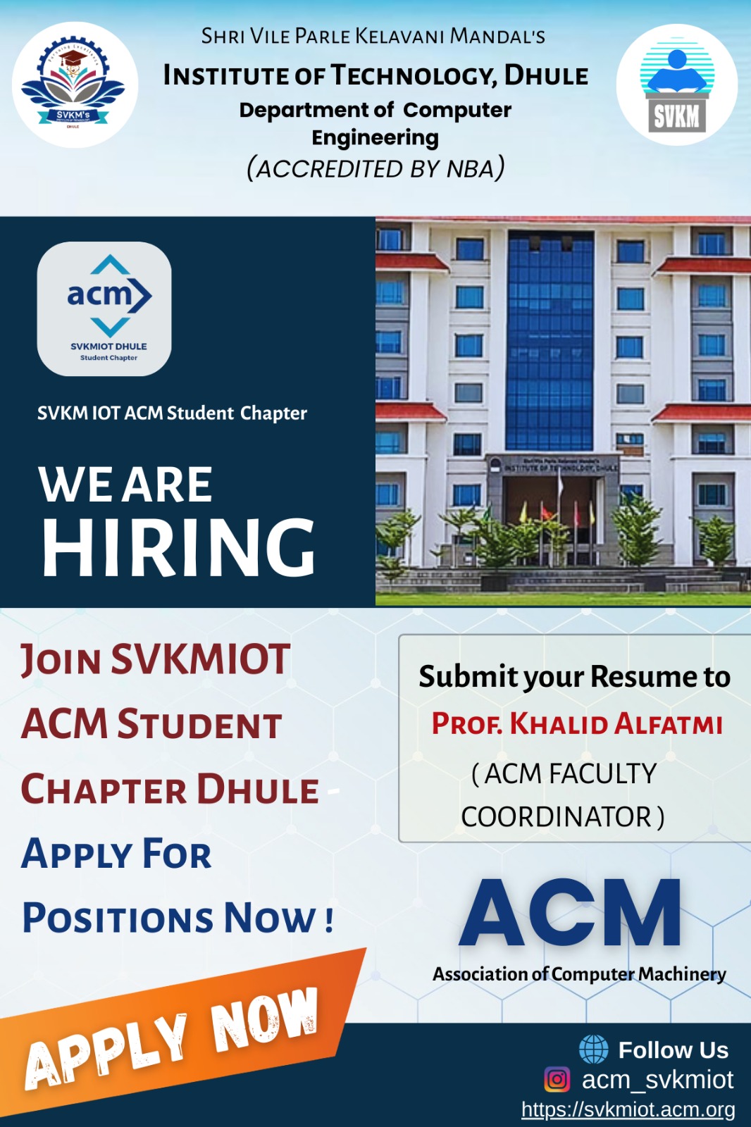 ACM Team Formation