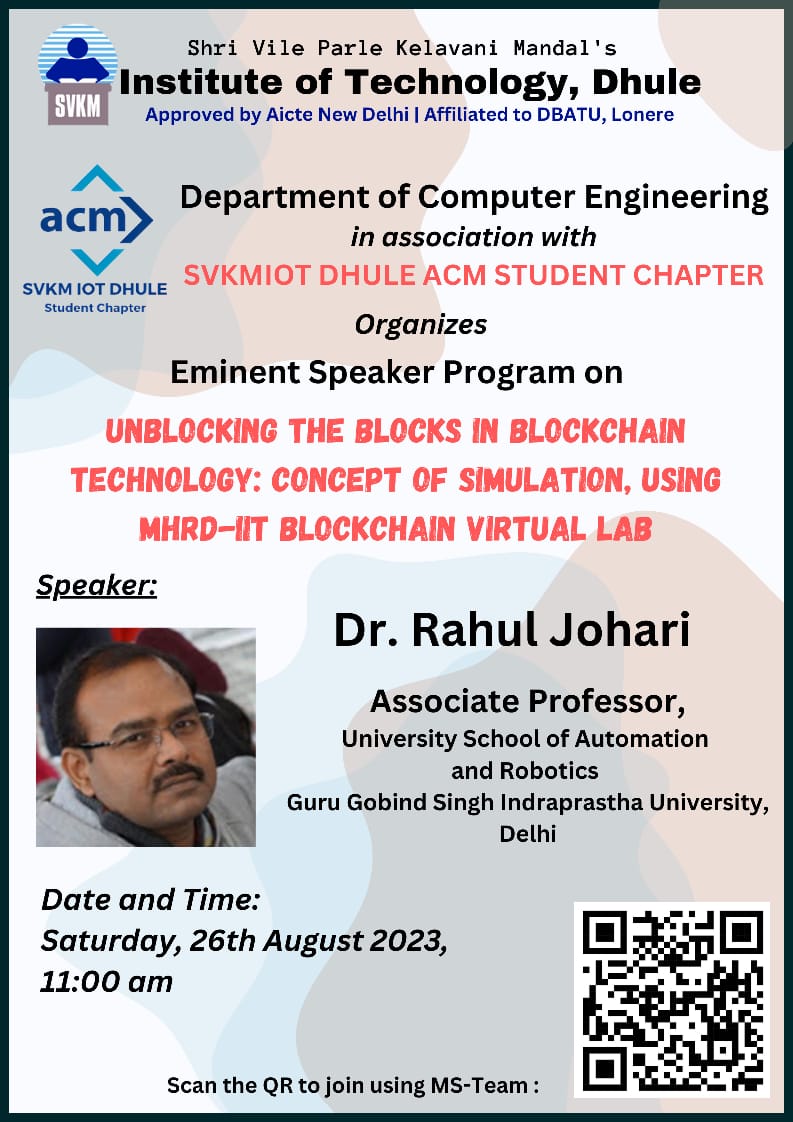 Eminent Speaker Program