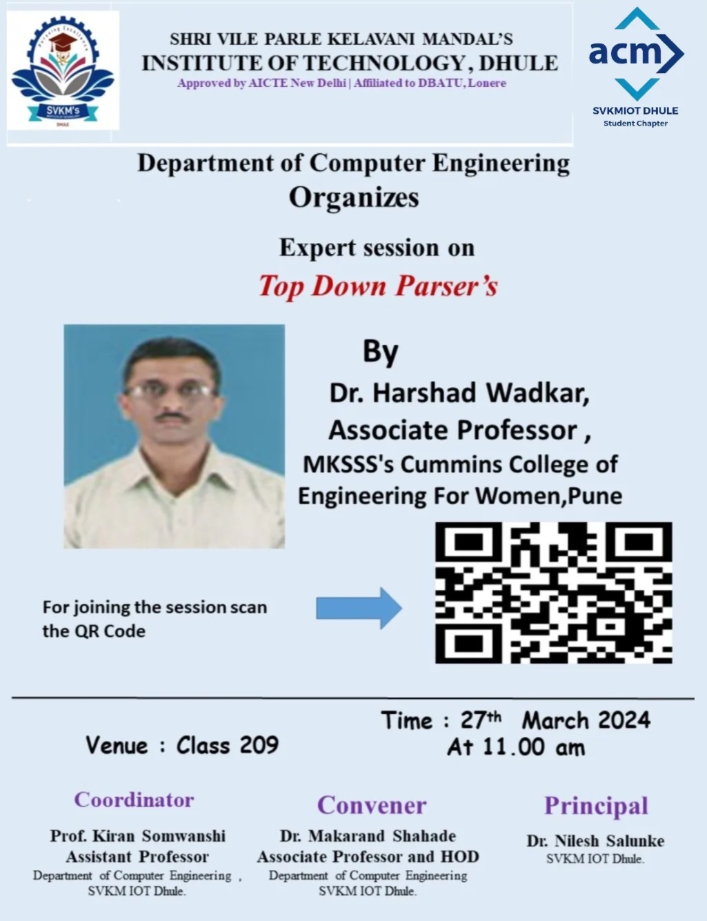 Eminent Speaker Program On: Building Blocks Of AI, ML And Data Science