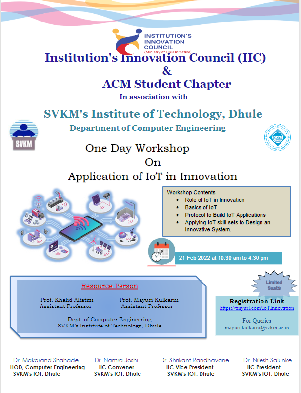 Applications of IOT in Innovation