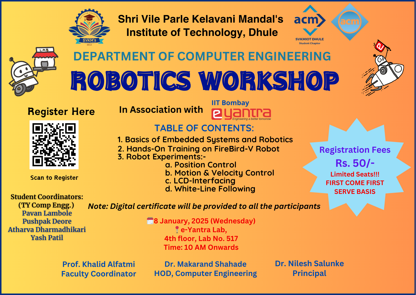 Robotics Workshop 2025